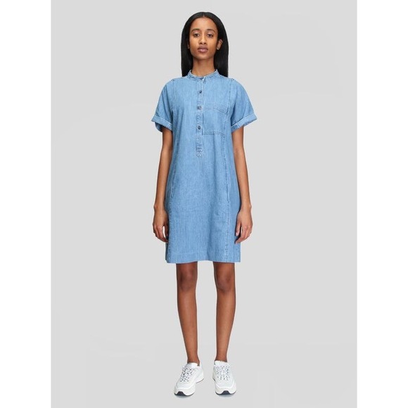A.P.C Temple Robe Denim Dress Size 38 “flawed” - Picture 1 of 11